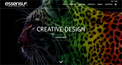 Desktop Screenshot of essensusdesign.com